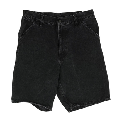 Black Denim Shorts
