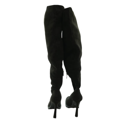Black Knee High Boots