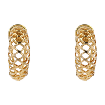 14K Yellow Gold Drop Earrings