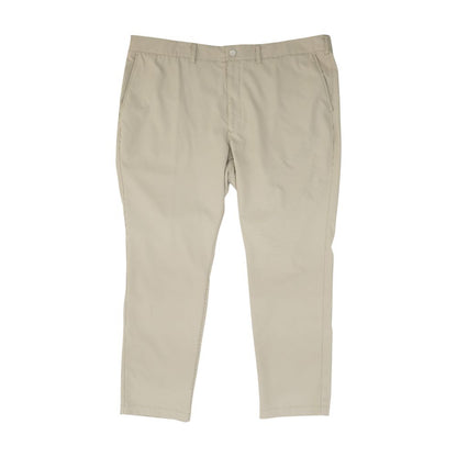 Khaki Solid Active Pants