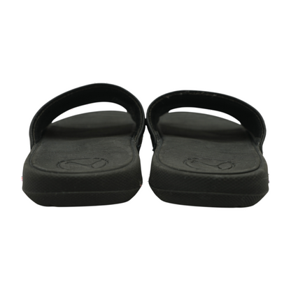 Black Athletic Slides