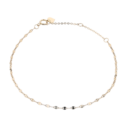 14K Yellow Gold Chain Bracelet
