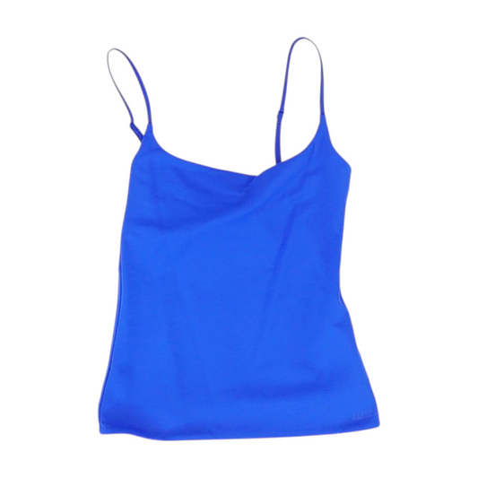 Blue Cropped Blouse