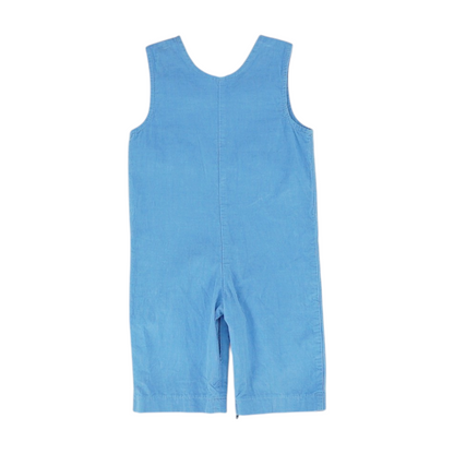 Blue Sleeveless One-Piece