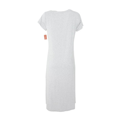 Gray Solid Gown