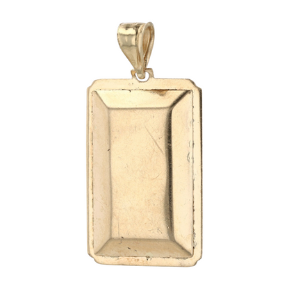 14K Two-Tone Gold Pendant