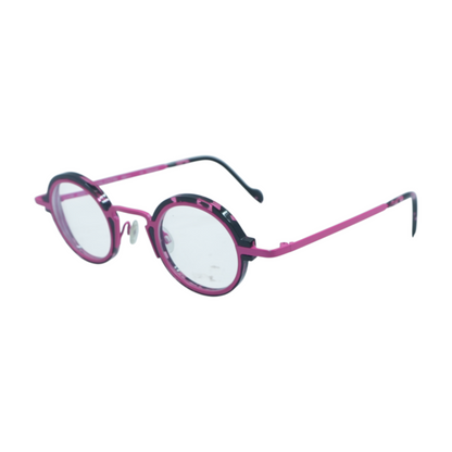 Pink 23A30 Round Prescription Eyewear