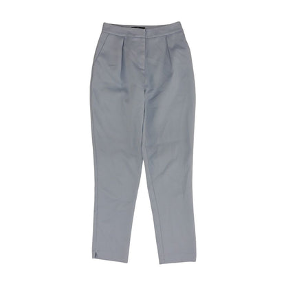 Blue Solid Pants
