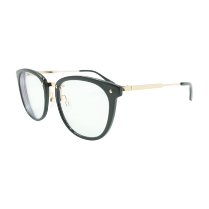 Black Last Word Round Prescription Eyewear