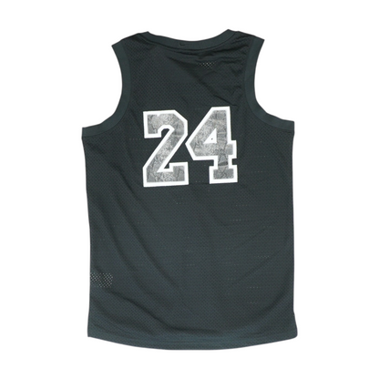 Men's Black Sleeveless Jersey