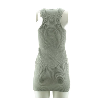 Gray Mini Dress