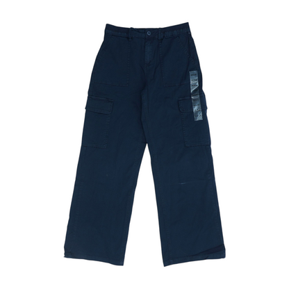 Navy Wide Leg Pants