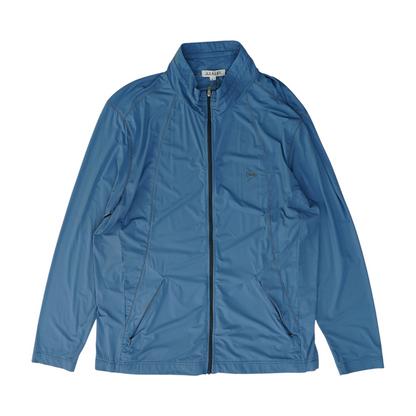 Blue Solid Active Jacket