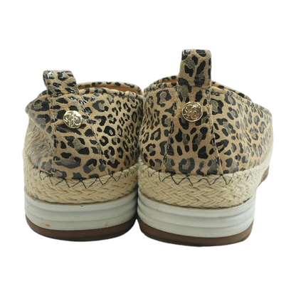 Tan Slip-On Flats