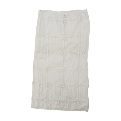 White Midi Skirt