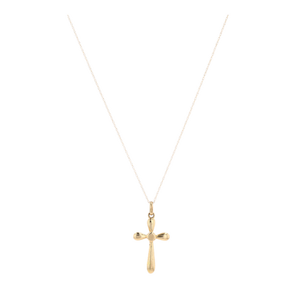 14K Yellow Gold Pendant Necklace