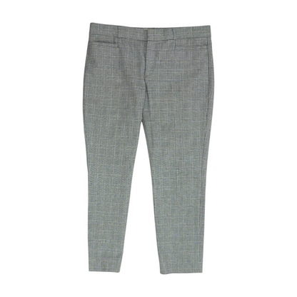 Gray Plaid Pants