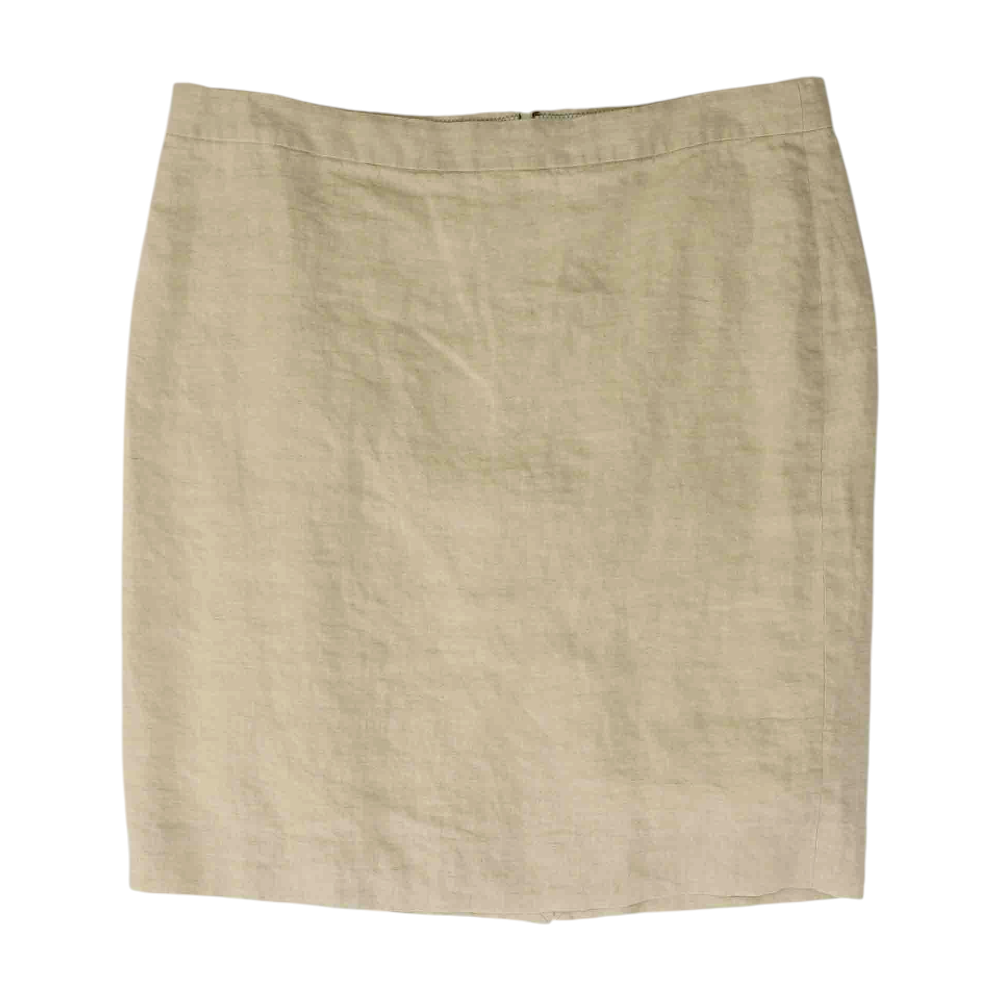 Beige Mini Skirt