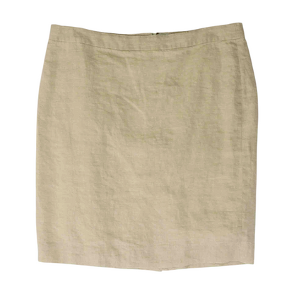 Beige Mini Skirt