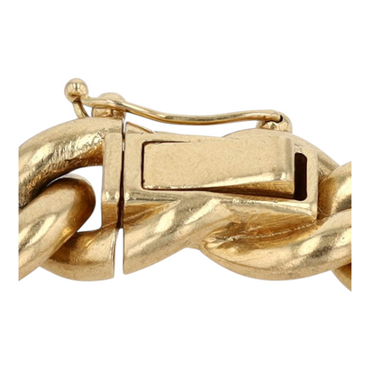 2 1/4 ctw 18K Two-Tone Gold Diamond Chain Bracelet