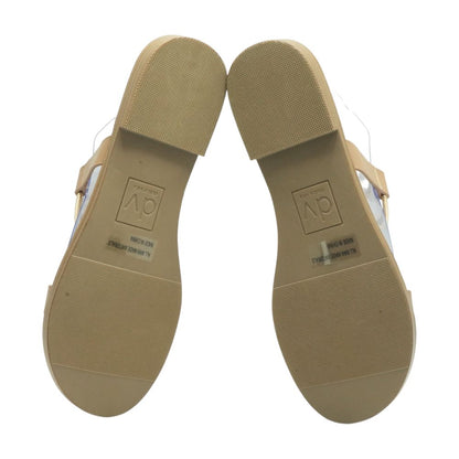 Brown Casual Slide Sandals