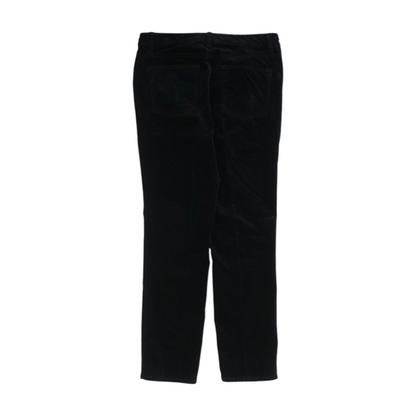 Black Petite Straight Pants