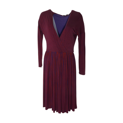 Multi Geometric Midi Dress