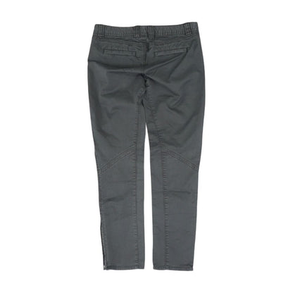 Gray Solid Pants