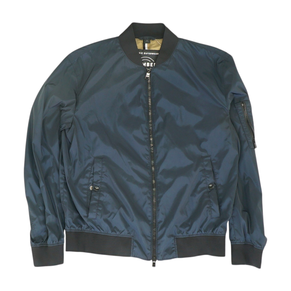 Navy Solid Jacket