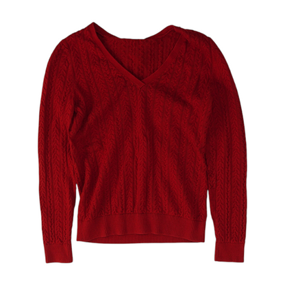 Red Pullover Sweater