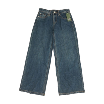 Blue Wide Leg Jeans