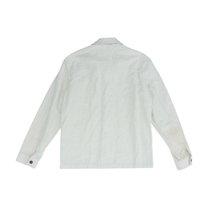 Beige Solid Jacket