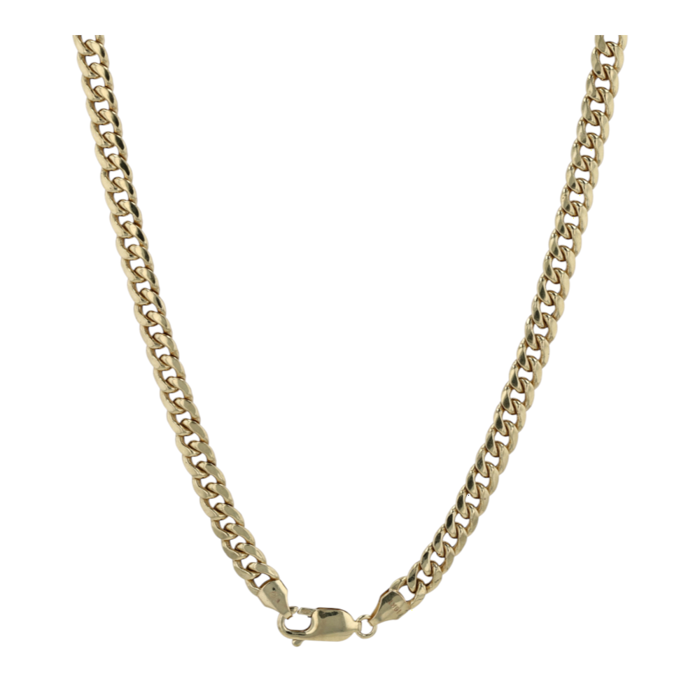 10K Yellow Gold Chain Necklace