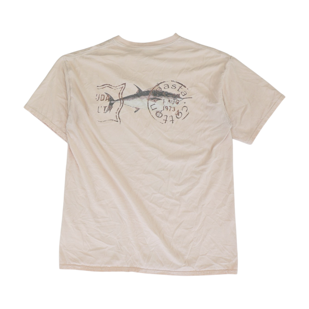 Peach Solid T-Shirt