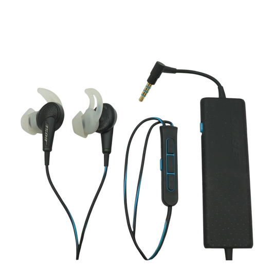 Black QC20 2nd Gen Wired Earbuds
