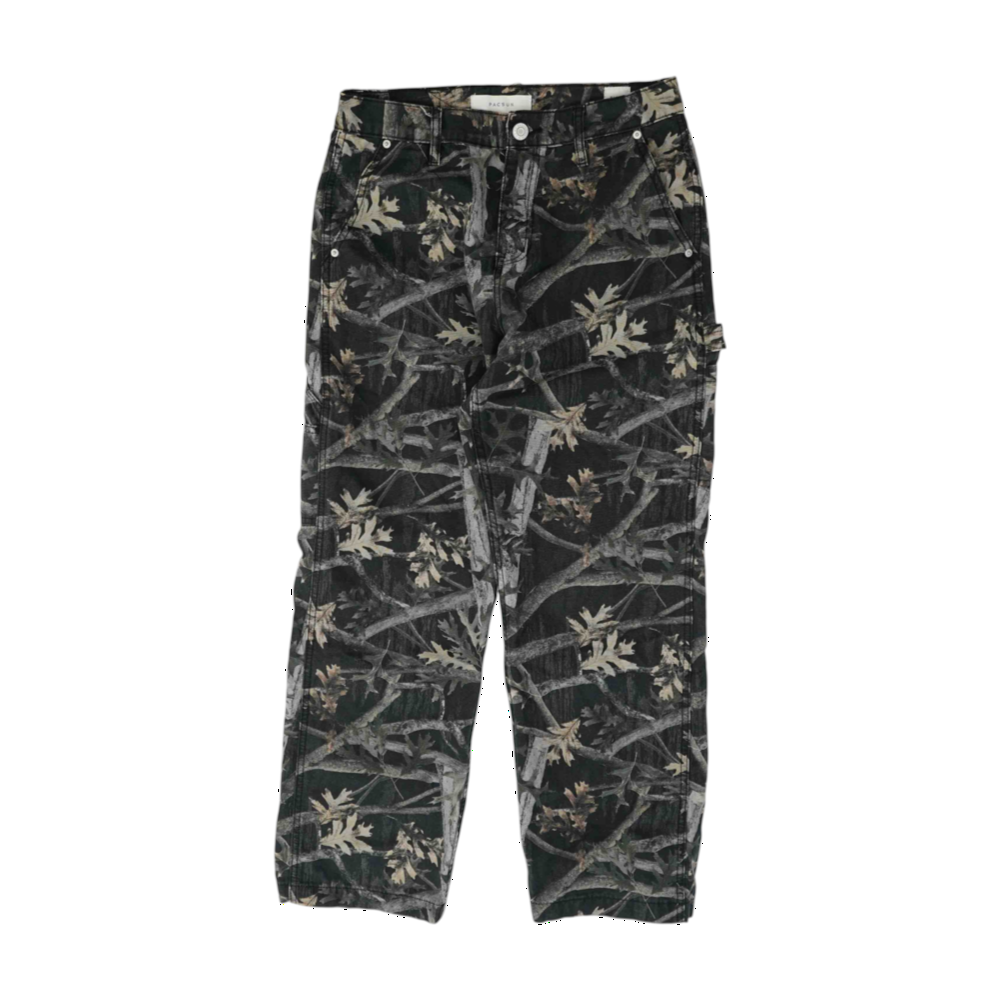 Black Camo Loose Jeans