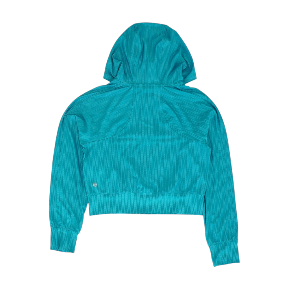 Teal Striped Active Jacket