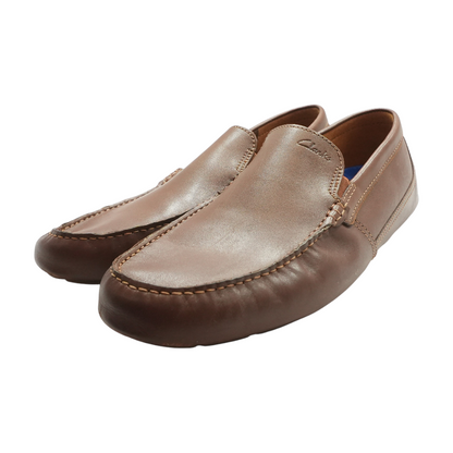 Brown Slip-On Dress Shoes