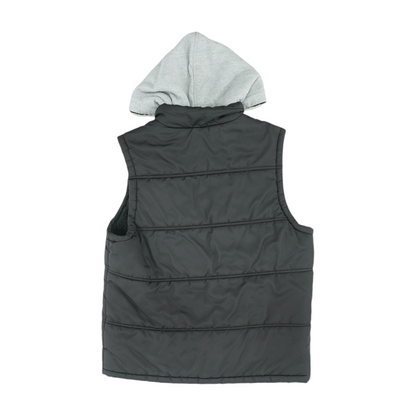 Black Solid Vest