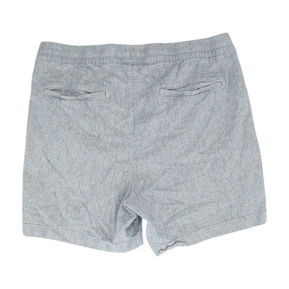 Blue Striped Chino Shorts