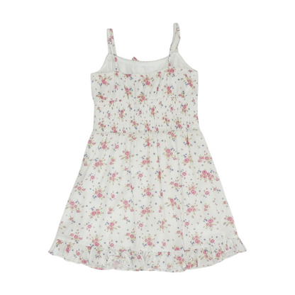 White Floral Dress