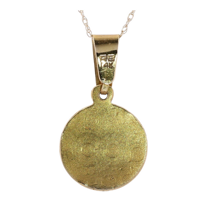 14K Yellow Gold Pendant Necklace