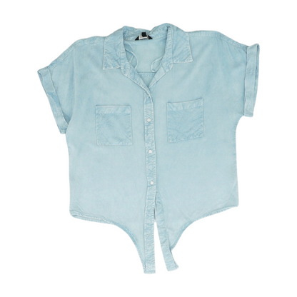 Blue Button Down