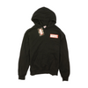 Black Solid Hoodie Pullover