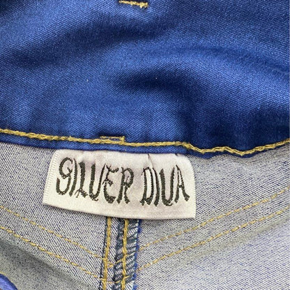 Vintage Blue Solid Jeans