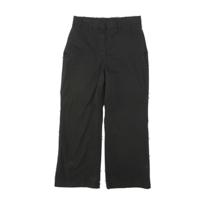 Black Straight Pants
