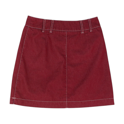 Maroon Skirt