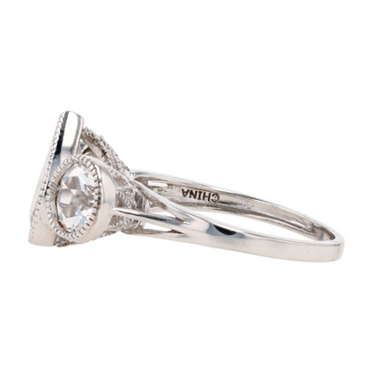 Sterling Silver Topaz Fashion Ring