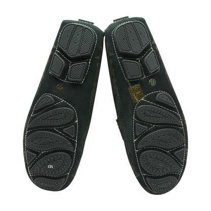 Black Slip-On Casual Shoes