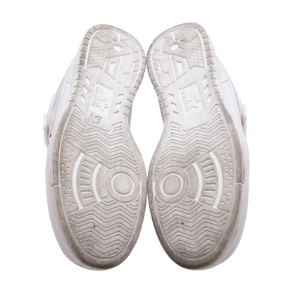 White High-Top Athletic Shoes